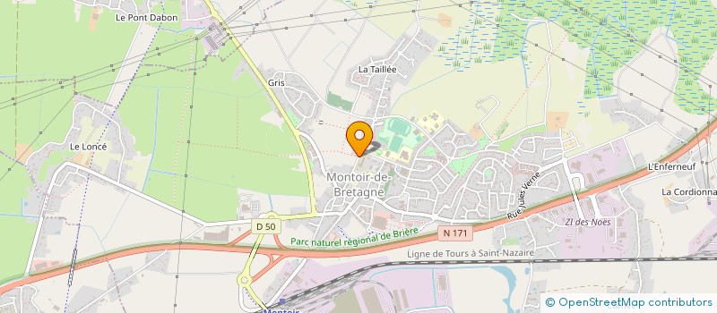 localisation de l'entreprise KAMENO  SAINT-NAZAIRE