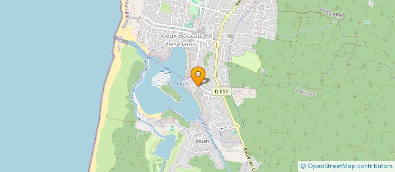 localisation de l'entreprise KAMENOFF INDIVISION  SOUSTONS