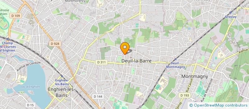 localisation de l'entreprise KAMEO  DEUIL-LA-BARRE