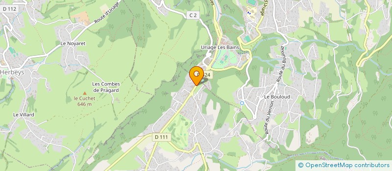 localisation de l'entreprise KAMETA  VAULNAVEYS-LE-HAUT