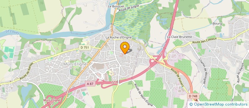 localisation de l'entreprise KAMFANS  MURS-ERIGNE