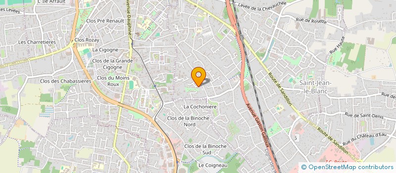 localisation de l'entreprise KAMH  SAINT-JEAN-LE-BLANC