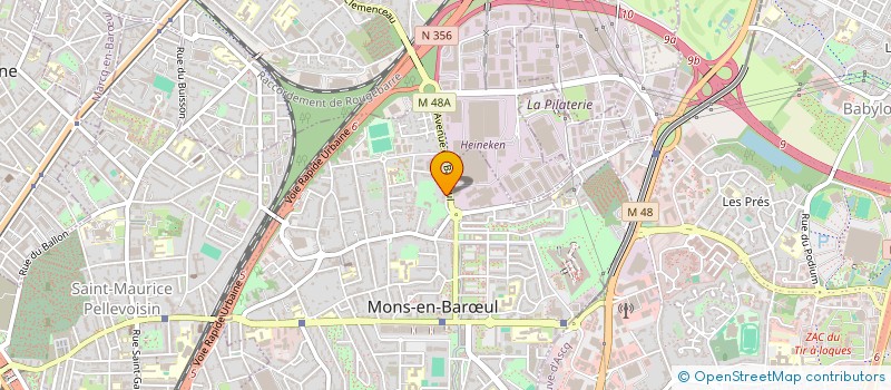 localisation de l'entreprise KAMI  MONS-EN-BARUL