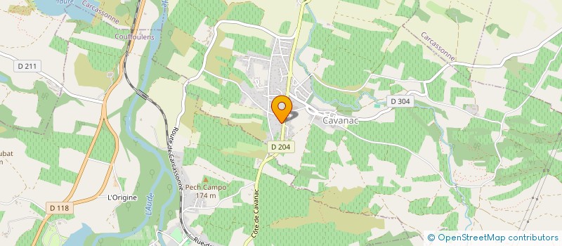 localisation de l'entreprise KAMI  CAVANAC