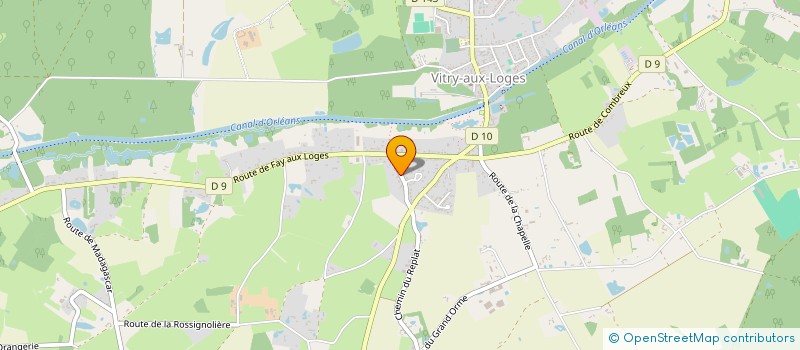 localisation de l'entreprise KAMI à VITRY-AUX-LOGES