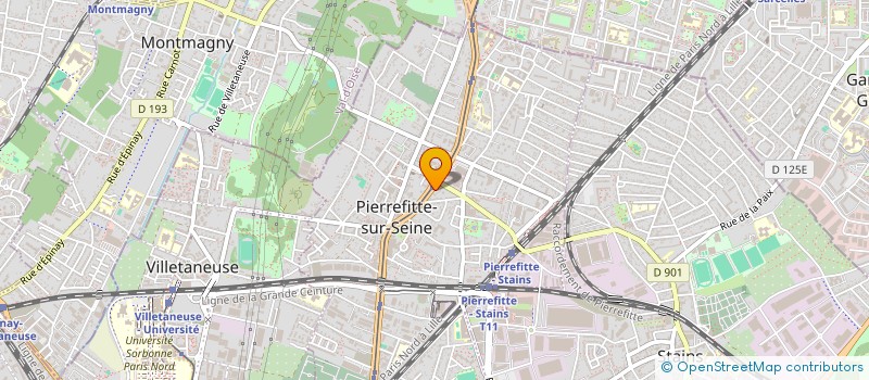 localisation de l'entreprise KAMI à PIERREFITTE-SUR-SEINE