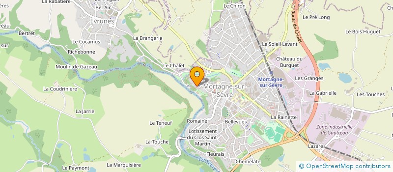 localisation de l'entreprise KAMI  MORTAGNE-SUR-SEVRE