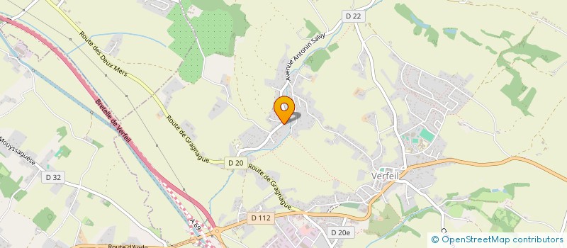 localisation de l'entreprise KAMI-GAMI  VERFEIL