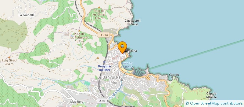 localisation de l'entreprise KAMI NOSTALGIE  BANYULS-SUR-MER