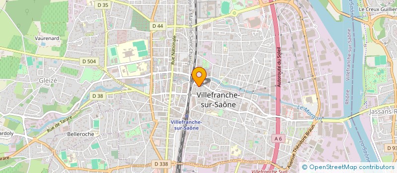 localisation de l'entreprise KAMI TRANSPORTS ET SERVICES à VILLEFRANCHE-SUR-SAONE