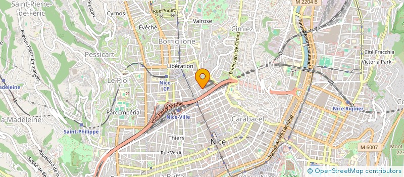 localisation de l'entreprise KAMICHOK à NICE