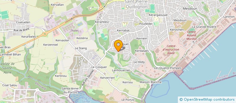 localisation de l'entreprise KAMICO  BREST
