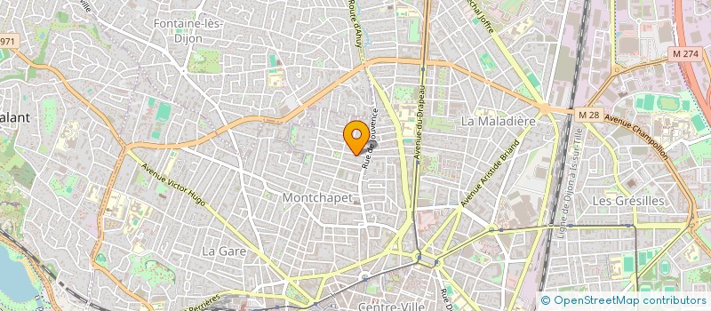 localisation de l'entreprise KAMIENSKIBAND  DIJON