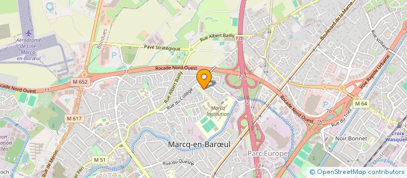 localisation de l'entreprise KAMIKATSOU à MARCQ-EN-BARŒUL