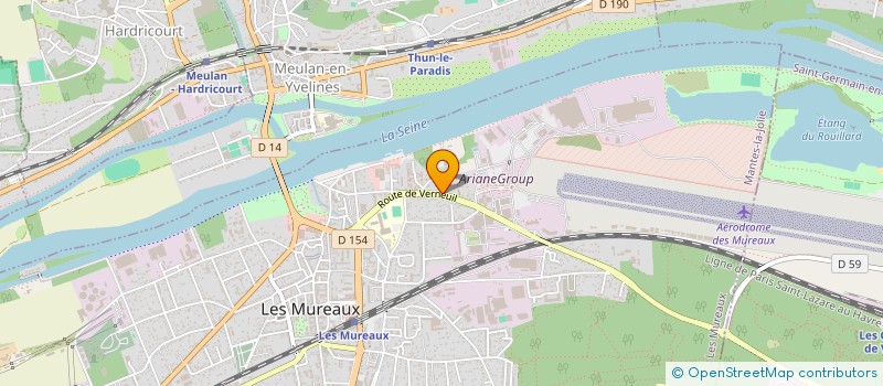 localisation de l'entreprise KAMIL à LES MUREAUX