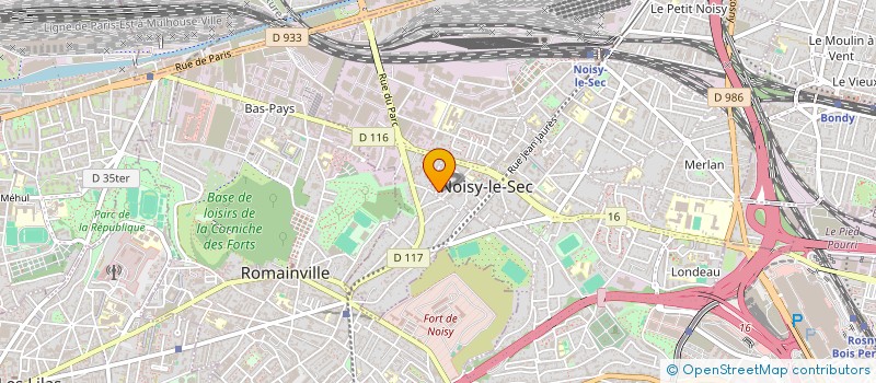localisation de l'entreprise KAMILA à NOISY-LE-SEC