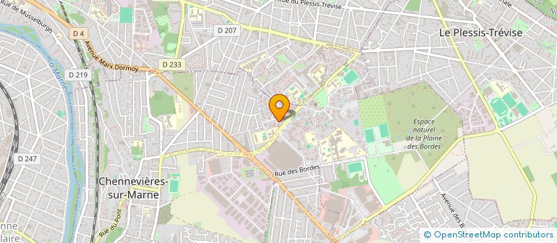 localisation de l'entreprise KAMILA  CHENNEVIERES-SUR-MARNE