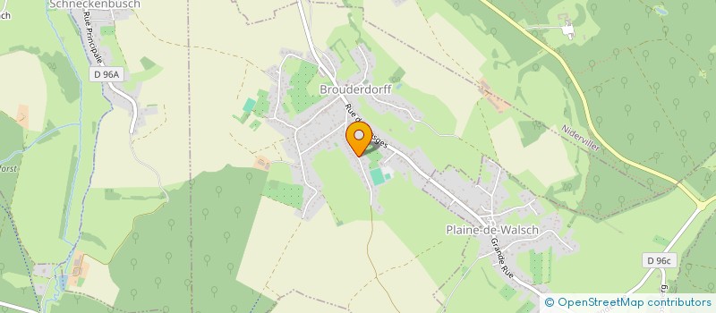 localisation de l'entreprise KAMILEA  BROUDERDORFF