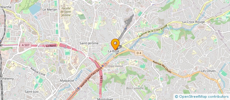 localisation de l'entreprise KAMILIA INSTITUT à MARSEILLE