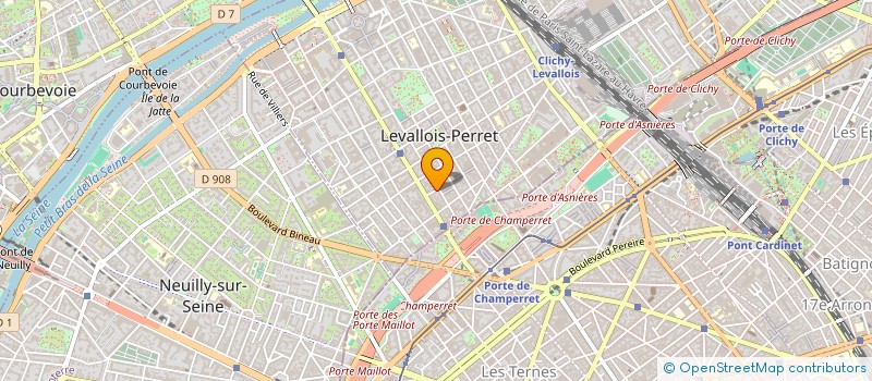 localisation de l'entreprise KAMILOO à LEVALLOIS-PERRET