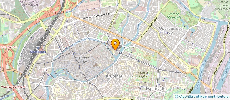 localisation de l'entreprise KAMIN à STRASBOURG