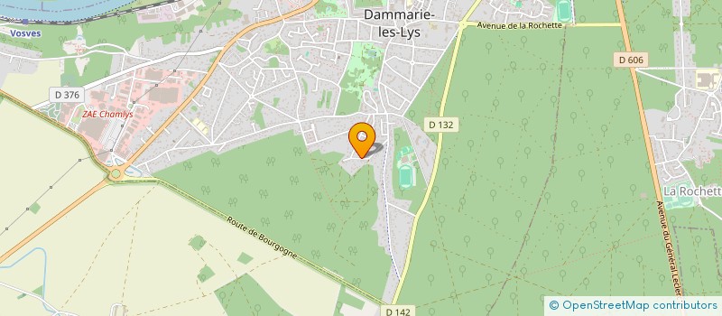 localisation de l'entreprise KAMINA FORMACTION CONSEIL à DAMMARIE-LES-LYS