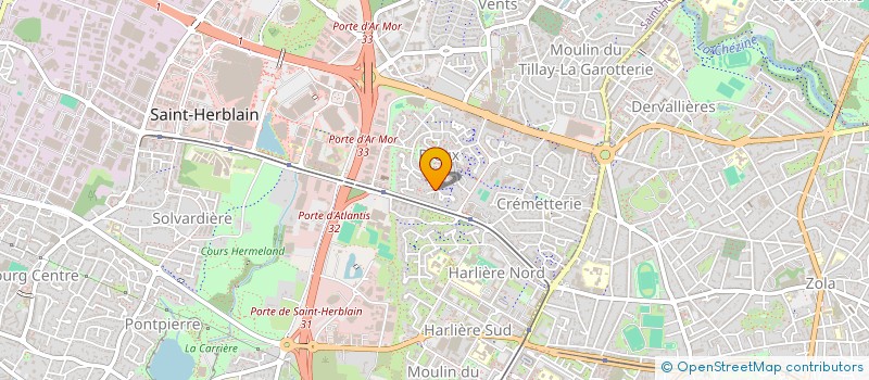 localisation de l'entreprise KAMINEO à SAINT-HERBLAIN