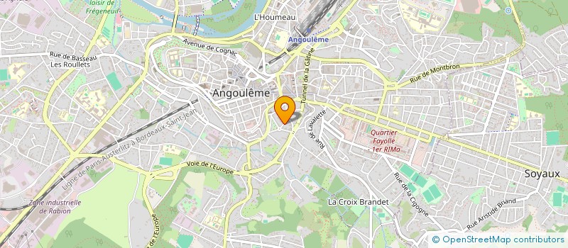 localisation de l'entreprise KAMINO à ANGOULEME