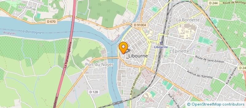 localisation de l'entreprise KAMINO SAS  LIBOURNE