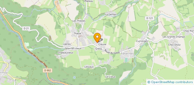 localisation de l'entreprise KAMINSKI TRAVAUX PUBLICS à FETERNES