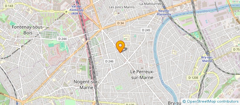 localisation de l'entreprise KAMIRA  LE PERREUX-SUR-MARNE