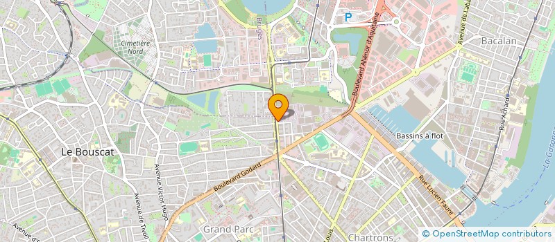 localisation de l'entreprise KAMIRIS SAS  BORDEAUX