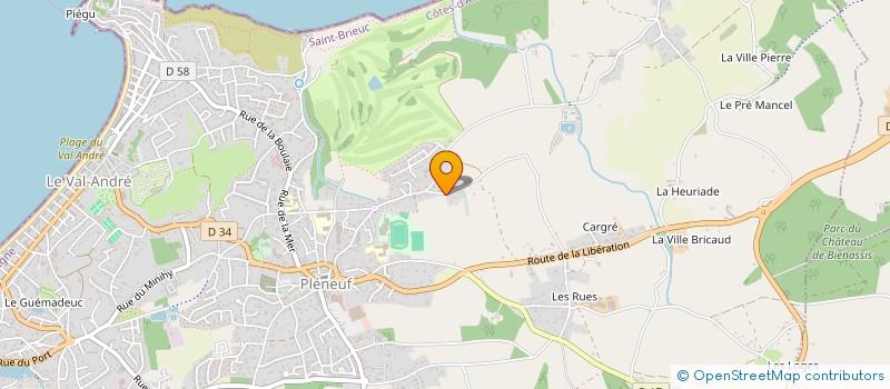 localisation de l'entreprise KAMIZONI  PLENEUF-VAL-ANDRE