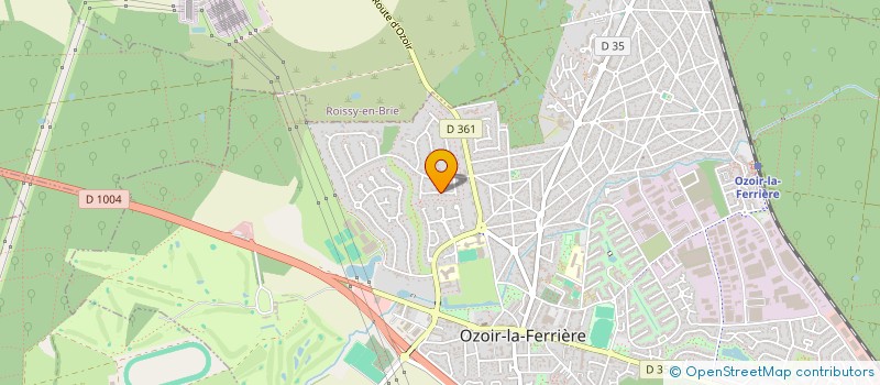 localisation de l'entreprise KAMLAND  OZOIR-LA-FERRIERE