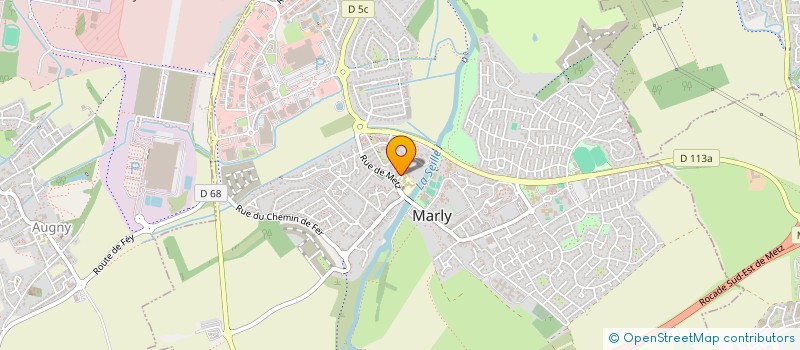 localisation de l'entreprise KAMMER à MARLY
