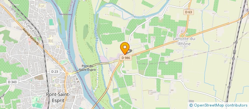 localisation de l'entreprise KAMO  LAMOTTE-DU-RHONE