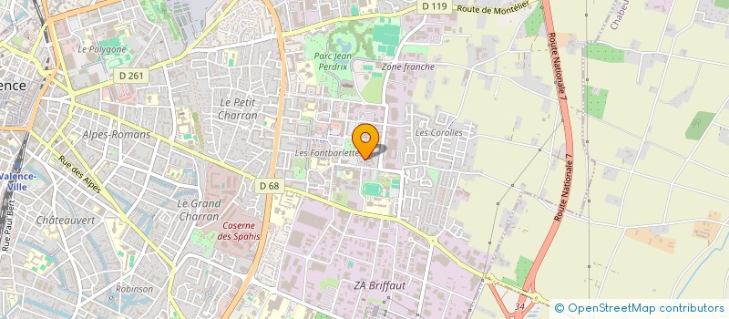 localisation de l'entreprise KAMO à VALENCE