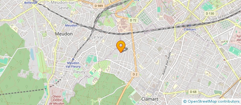 localisation de l'entreprise KAMO INVEST  CLAMART