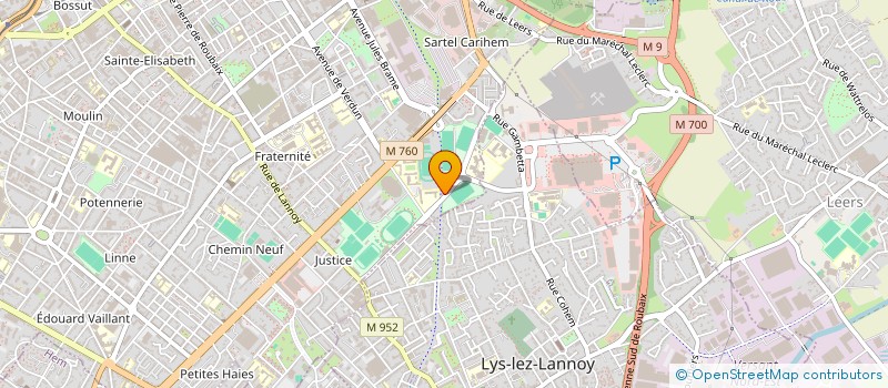 localisation de l'entreprise KAMOA CONSULTANT  ROUBAIX