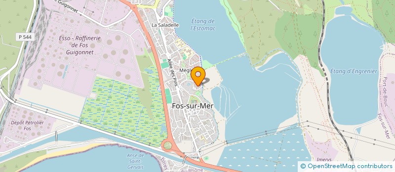 localisation de l'entreprise KAMOI  FOS-SUR-MER