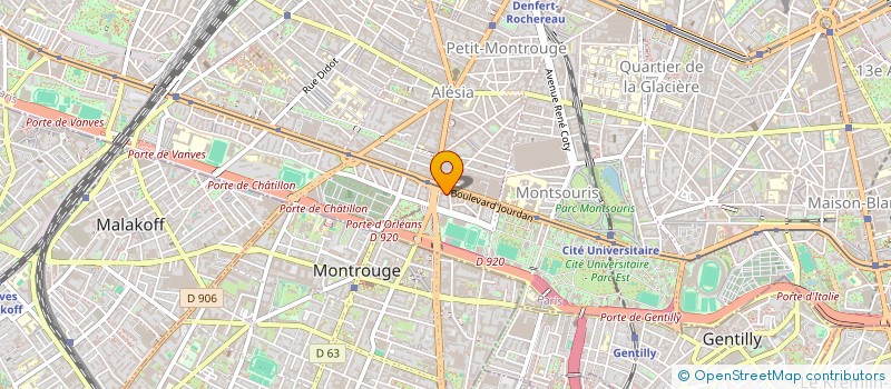 localisation de l'entreprise KAMOKA ECHAFAUDAGE à PARIS