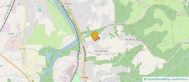 localisation de l'entreprise KAMOME à VICHY