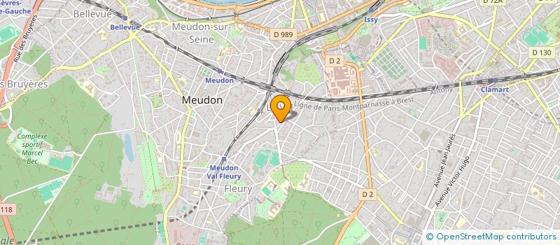 localisation de l'entreprise KAMON ENTERTAINMENT à MEUDON