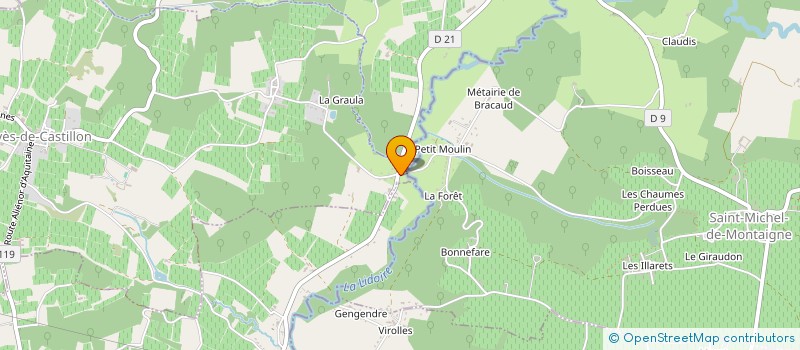 localisation de l'entreprise KAMORION  BELVES-DE-CASTILLON