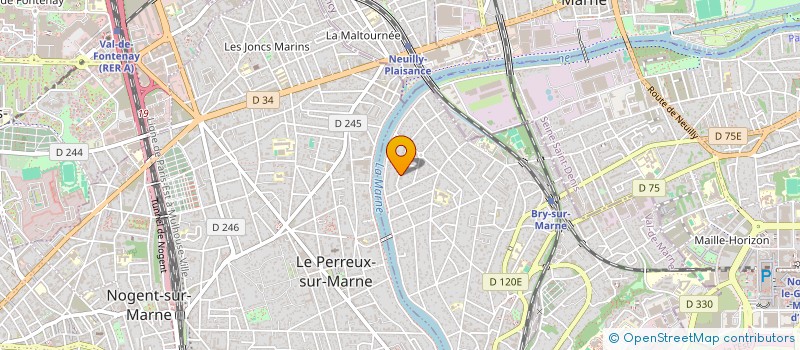 localisation de l'entreprise KAMOUNET  BRY-SUR-MARNE