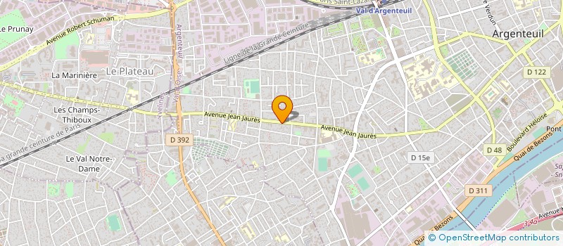 localisation de l'entreprise KAMP'S ELECTRONIC  ARGENTEUIL