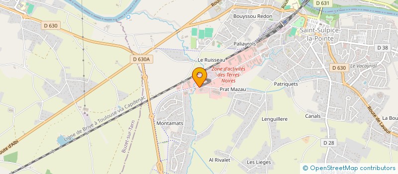 localisation de l'entreprise KAMPAI  BESSIERES