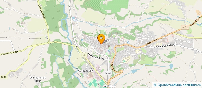 localisation de l'entreprise KAMPANI OLSEM WANEM  LECTOURE