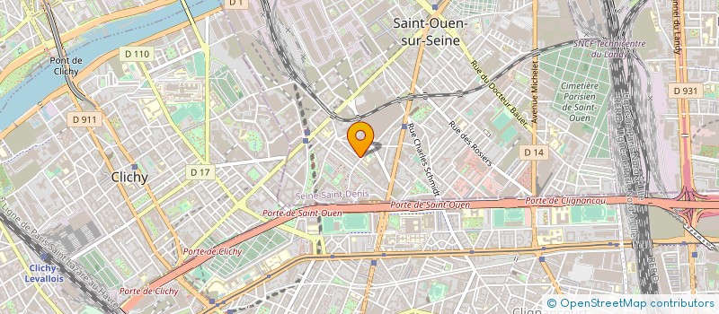localisation de l'entreprise KAMPARMALAI à SAINT-OUEN-SUR-SEINE