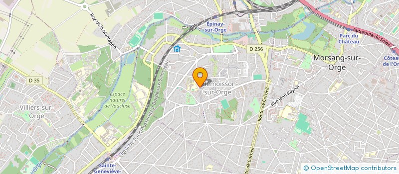 localisation de l'entreprise KAMPEKY à VILLEMOISSON-SUR-ORGE